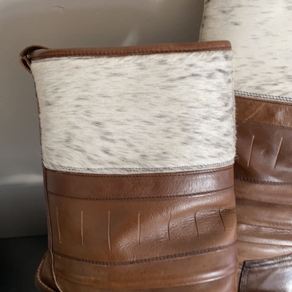 Vintage Kinney Leather Boots - Picture 3 of 9